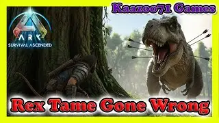 Rex Tame FAIL! | ARK Survival Ascended (Comedic Short) 😂