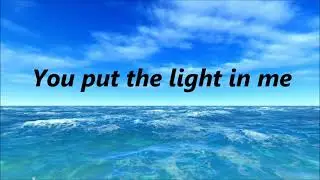 Brandon Heath - The Light in Me (Lyrics)