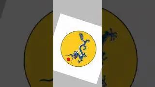 Qing Dynasty. A historical Chinese Flag