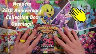 Neopets TCG — просто бомба! | Распаковка юбилейного набора Neopets TCG, посвященного 25-летию игры.