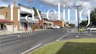 Exploring Avoca, Victoria: A  Walking Tour featuring Silo Art, Historic Buildings, Scenic Gardens