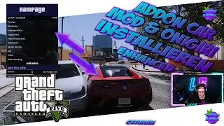 AddOn Car Fahrzeug einf&uuml;gen GTA 5 Enhanced | Mod und Onigiri Ordner installieren | Lunar Berry
