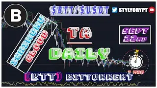 💣  BTT BitTorrent Token 22 SEPTEMBER  Technical Analysis - PRICE PREDICTION - how to use ichimoku