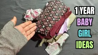 1 Year Baby Girl Ke Liye 4 Different Suit Ideas | Cute & Stylish Dresses 🐥🛍️