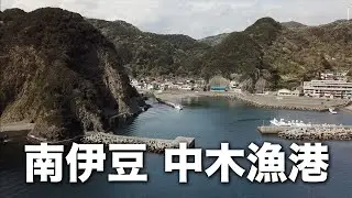 2022/04/01 南伊豆・中木漁港 4K空撮 Nakagi Fishing Port / inamiizu