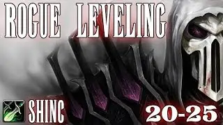 Shinc | Combat Rogue Leveling 20-25 - WoW Leveling Series