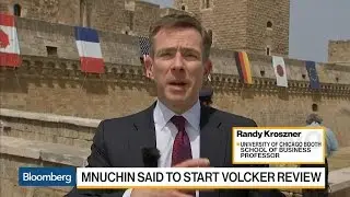 Treasury's Mnuchin Said to Push Volcker Rule Review