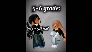 School Grades be like:     CREDITS: Sam_-justPink #roblox #grades #school