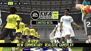 My First Match in FIFA MOBILE 22: Beta | New English Commentary | PRO-X Gaming
