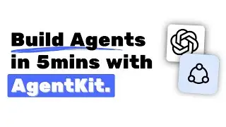 Build AI Agents in Nextjs With OpenAI's New AgentKit & ChatKit &mdash; Super Easy and Sleek 🔥