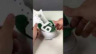 Sewing NFL Jersey into Custom Shoe Tutorial