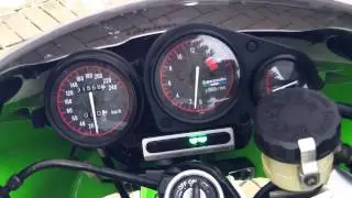 Kawasaki ZXR 400 1994 Startup & Walkaround & Oryginal Sound