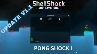 ShellShock Live | Update v1.1 - Mini Games ... PongShock ... I Suck !