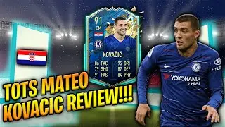 91 TOTS MATEO KOVACIC REVIEW!!! BEST VALUE CM IN THE GAME?!?! FIFA 20 Ultimate Team TOTSSF
