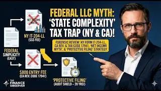 Do Single Member LLCs File State Taxes? Form IT-204-LL & CA Form 568 Explained