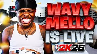 🟧⚡WAVY MELLO IS LIVE⚡🟧NBA 2K26 LIVE! #1 RANKED GUARD!🟧BEST BUILD + JUMPSHOT!🟧BEST SIGS ON NBA 2K26!