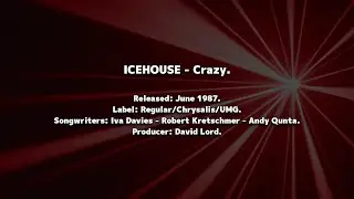 [MMI] ICEHOUSE - Crazy (1987) ┃ International market (music video)