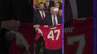 Trump welcomes Stanley Cup champion Florida Panthers to the White House