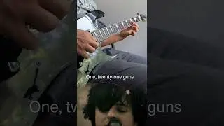 Green Day -21 guns guitar