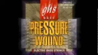 GHS Pressurewound Bass Strings