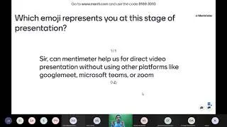 Train the Teacher Day 1 Part 4 Mentimeter QandA
