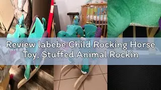 Review labebe Child Rocking Horse Toy, Stuffed Animal Rocking Horse, Green Crocodile Plush Rocker To