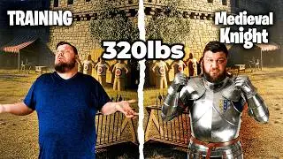 320lbs vs Medieval Knight Training