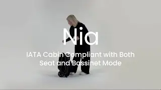 Silver Cross Nia Compact Stroller Demo Video | Newborn to 55 Pounds | IATA Compliant Bassinet