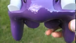 Custom Purple Robin Gamecube Controller for English smasher 