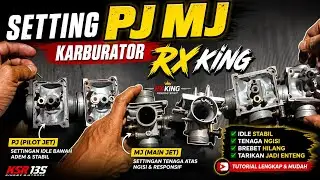 PJ/MJ (pilot jet / main jet) karburator khususnya rx king ❗️❗️#kingstory #ksr @king_story135