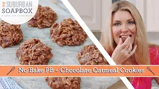 No Bake Chocolate Peanut Butter Oatmeal Cookies Recipe (GLUTEN FREE!)