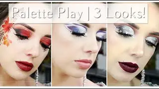 3 Looks Using New Halcyon Cosmetics Shadows!!! (The BEST formula?!?!)