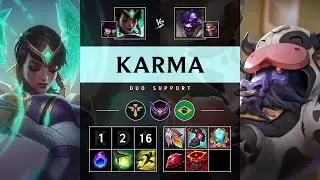 Karma Support vs Alistar - BR Master Patch 25.13