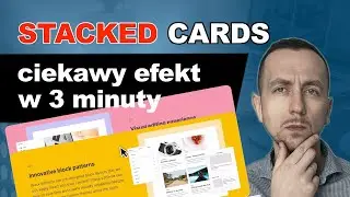 Jak zrobić nachodzące karty w WordPressie w 3 minuty?