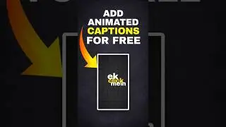 How to Add Captions to Your Videos Like a Pro Fast & Free Using Capcut.#capcut  #capcutcaptions