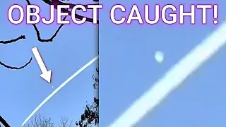 🚨СТРАННЫЙ ОБЪЕКТ Пойман, проезжающим через &laquo;конверсионный след&raquo;!