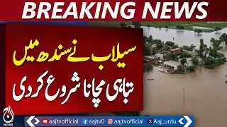 Flood Wreaks Havoc in Sindh, Destruction Spreads Fast - Pakistan News