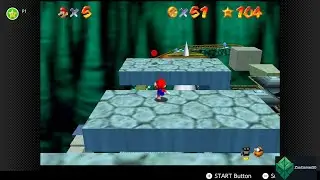 Super Mario 64 - Castle Secret Stars - Bowser in the Dark World 8 Red Coins