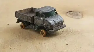 Restoration of Mercedes-Benz Unimog.