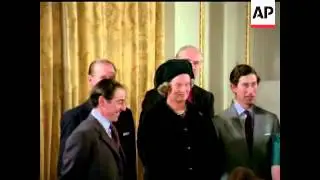 PRINCESS ANNE'S BABY CHRISTENED  - NO SOUND - COLOUR - COLOUR VERY GOOD