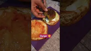 Burger 🍔 #viralvideo #youtubeshorts #food #shortsvideo #subscribe #viral #like #burger #recipe #yt