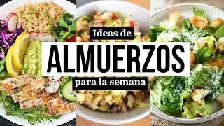 Ideas de Almuerzos para la Semana | Ensaladas
