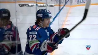 Гонка снайперов: 16-й гол Панарина / KHL Goal Scorer Contest: Panarin sets his seasons' 16th