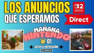 &iexcl;Confirmada FECHA PEL&Iacute;CULA DE ZELDA! - &iexcl;ANUNCIOS NINTENDO DIRECT SWITCH 2! | Ma&ntilde;ana Nintendo #1