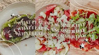Forse il mio miglior what i eat in a day || Estate e zero sbatti