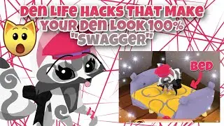 Animal Jam Den Life Hacks That Will Make Your Den a lot Swagger ft @Titomo Feral lll AJ lll AJPW lll