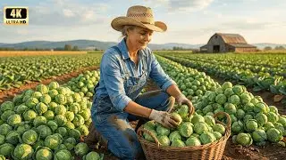 How Americans Farmers Harvest Millions of Tons of Fruits and Vegetables | Agriculture Documentary #3