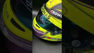 Lewis Hamilton Signed Helmet Visor TEAR-OFF 2022 Yellow BELL Helmets Official Release Autographed