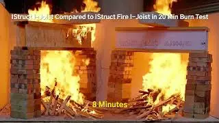 IStruct Fire I-Joist Fire Test