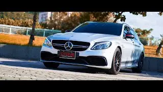 Mercedes AMG S205 M177 C63s / Stone Eddy Catted Downpipe Sound